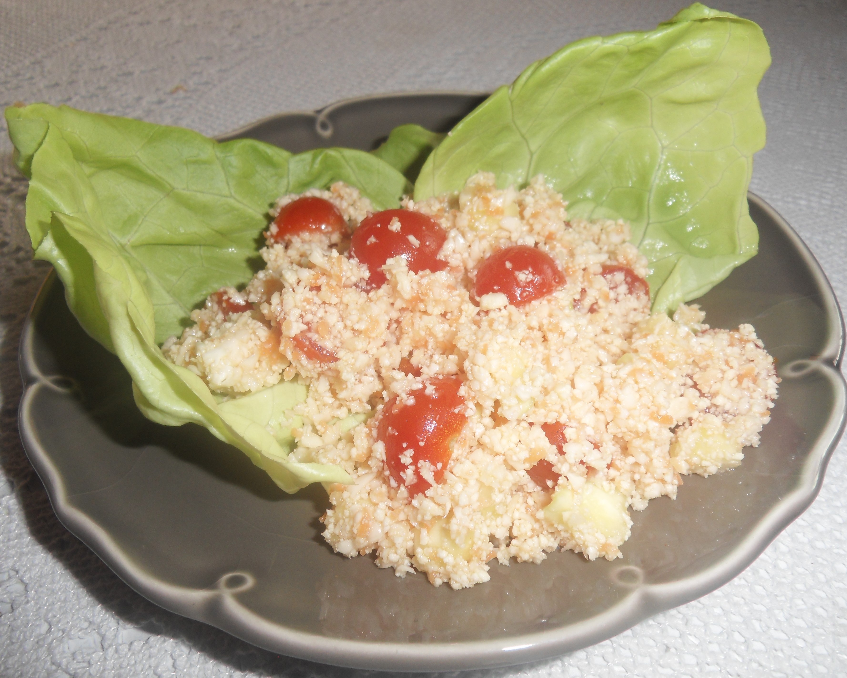 Taboulé de chou-fleur (avec ou sans Thermomix)