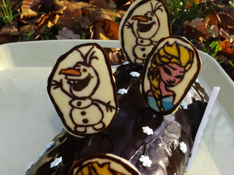 Bûche bavaroise aux 2 chocolats (avec ou sans Thermomix)