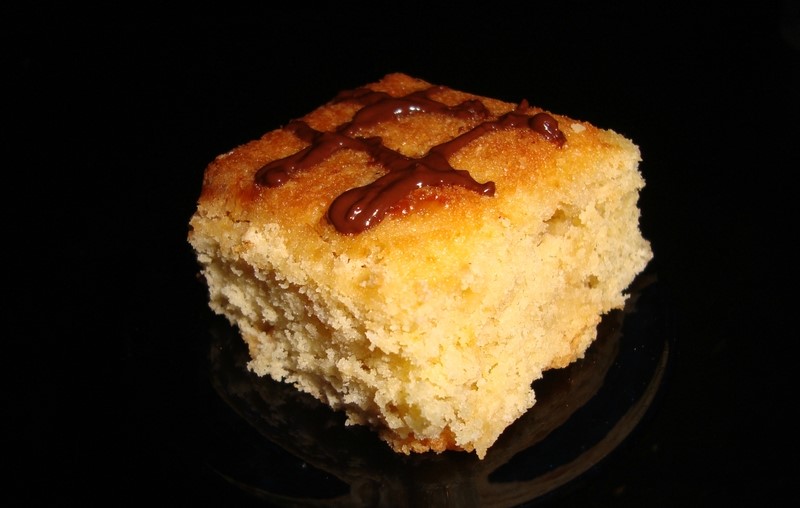 Blondie au chocolat blanc