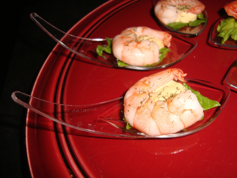 Cuillères de Crevettes Sauce Cocktail : Recette Apéritive Facile