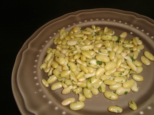 Flageolets à l&rsquo;ail et au persil
