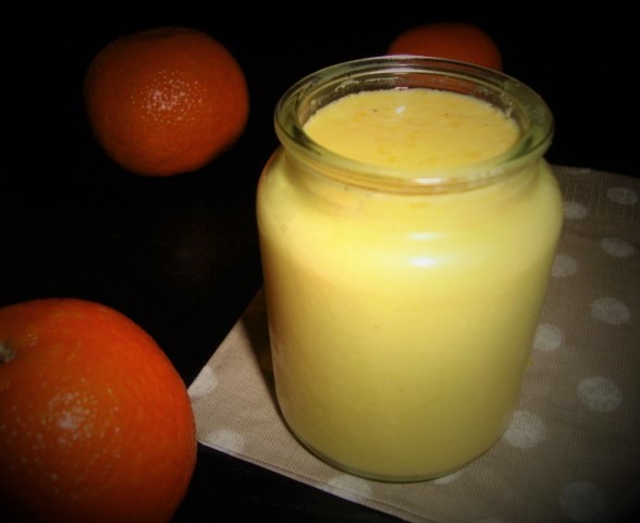 Yaourt à la clémentine curd