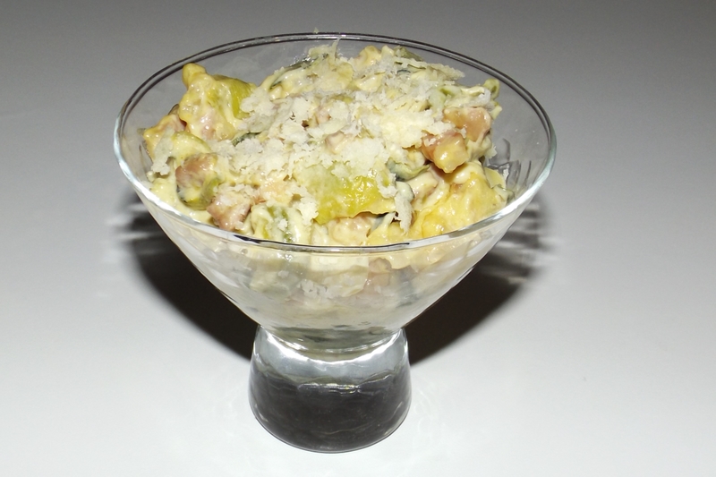 Tagliatelles de courgettes à la carbonara