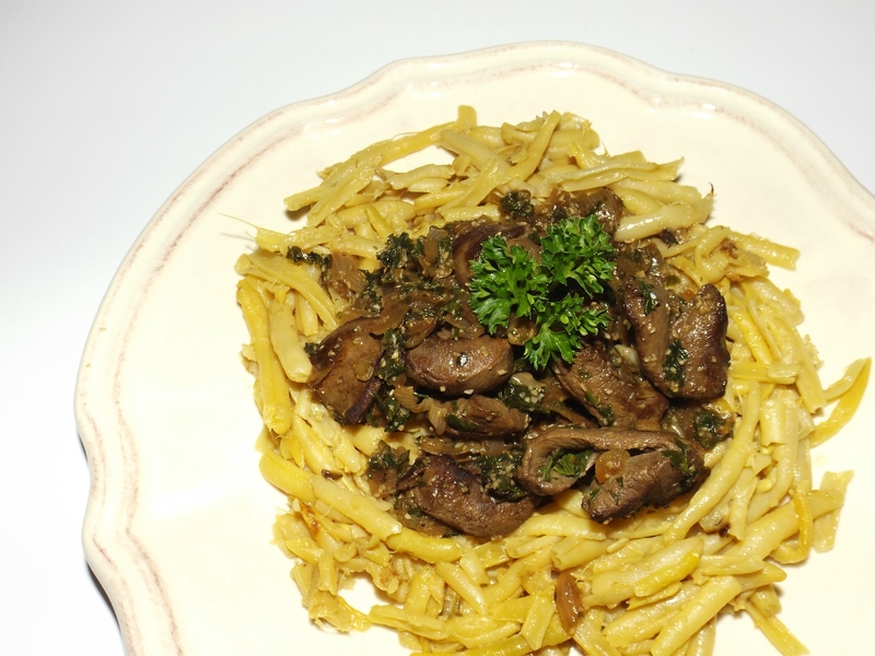 Coeurs de canards à l&rsquo;ail et au persil (simple et rapide)