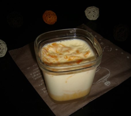 Crème aux œufs et à la courge                    (à la MultiDélices)