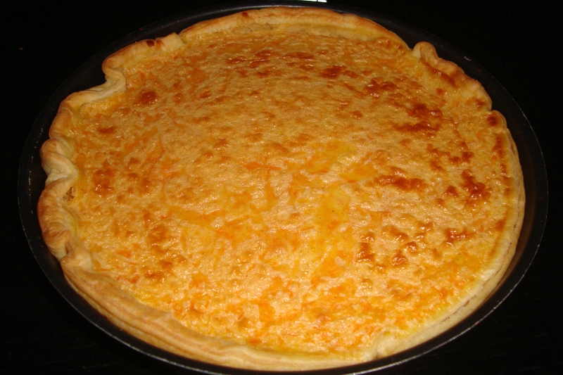 Flan pâtissier à la courge