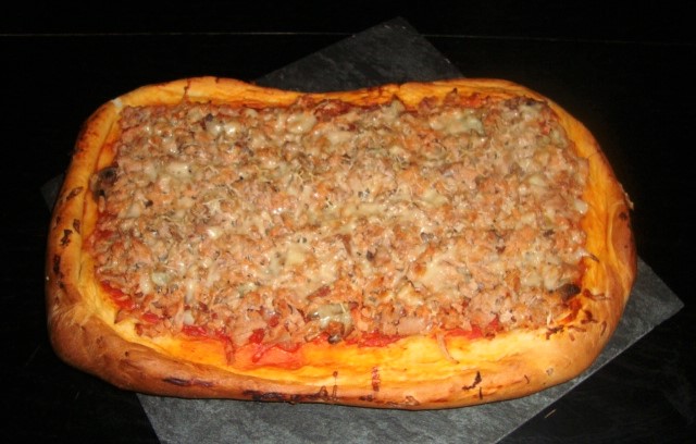 Pizza au thon et aux épices CAJUN