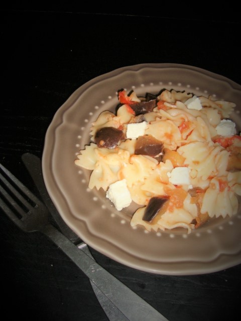 Poêlée végétarienne de pâtes aux senteurs méridionales