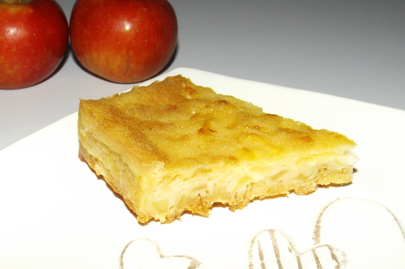 Gâteau aux pommes (léger et sans balance)