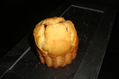 Mini-cake à la confiture de fraise