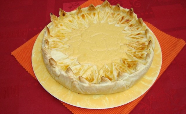 Tarte-flan FACILE aux abricots et au romarin