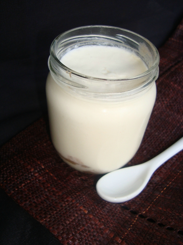 Yaourt à la crème de marron