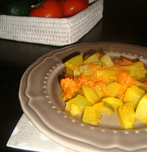 Courgettes aux épices (recette indienne)