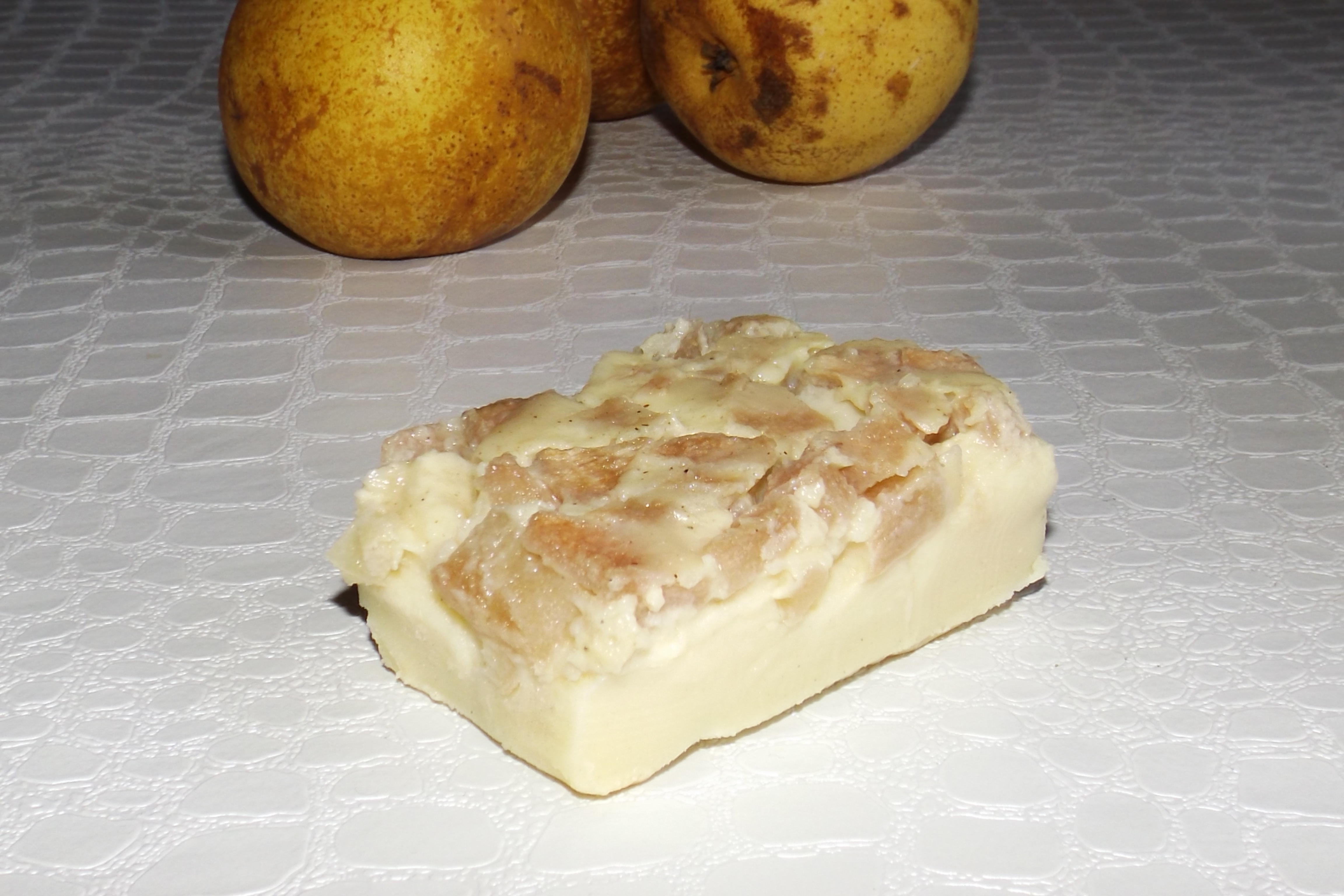 Cuadjada Vanillé à la Poire (sans beurre)