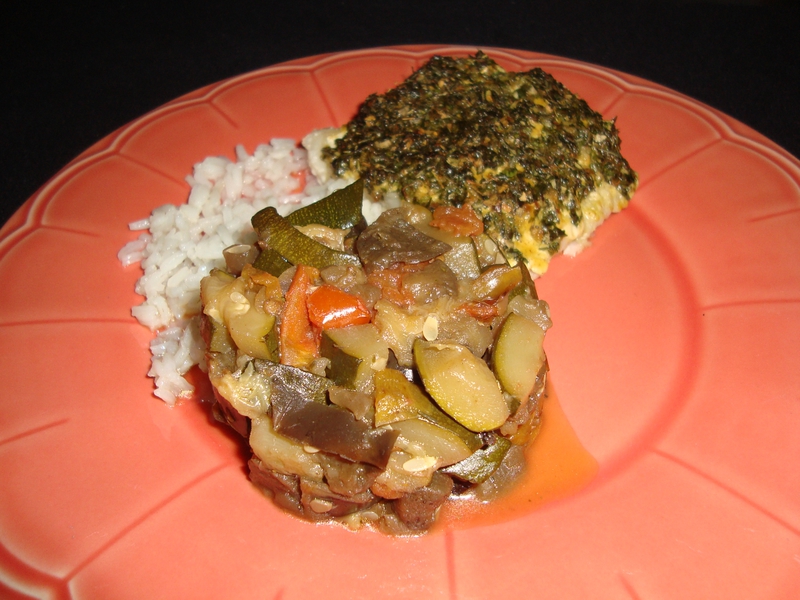 Ratatouille au fenouil et au Muscat