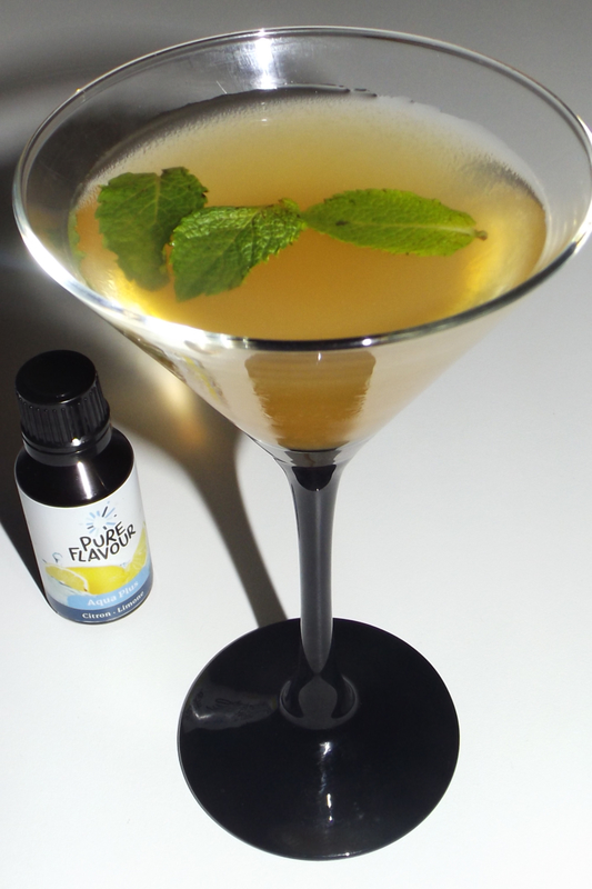 Thé glacé melon, citron et menthe