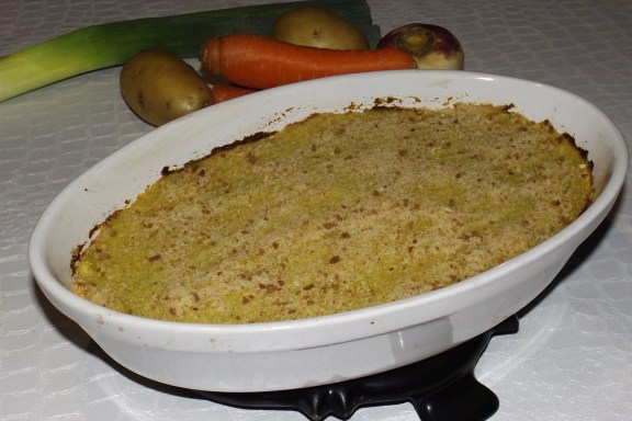 Hachis parmentier de légumes (recette végétarienne)