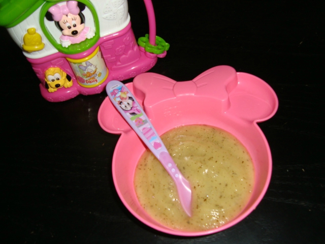 Compote pomme-poire-menthe DES 6 MOIS