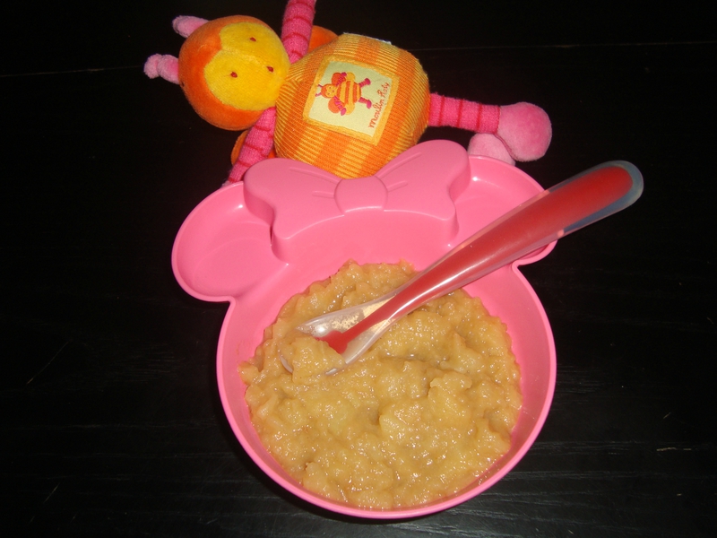 Compote pomme/spéculoos DES 12 MOIS