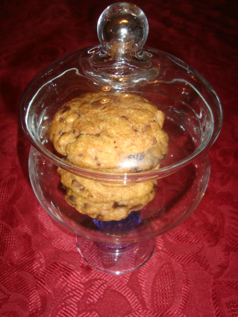 Cookies aux pépites de chocolat au lait et au beurre de cacahuètes