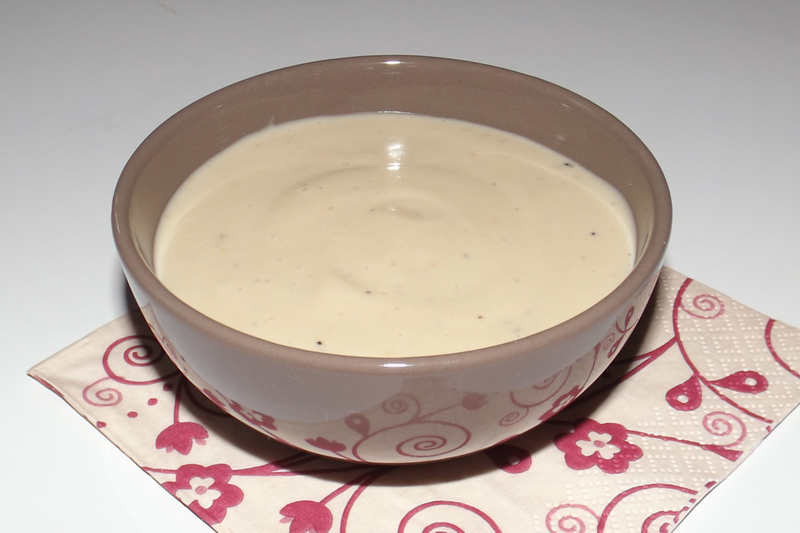 Crème dessert au nougat