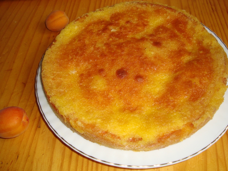 Gâteau en 2 temps aux abricots (avec ou sans Thermomix)