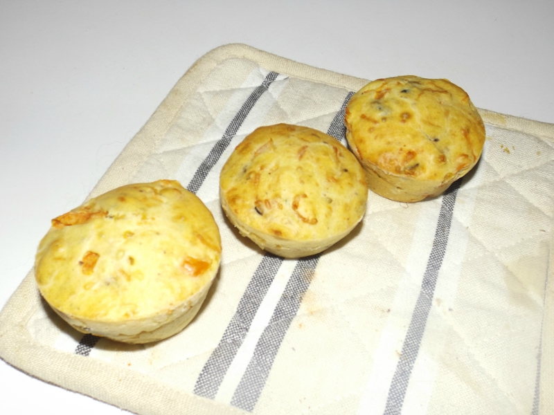 Muffins salés façon pizza (avec ou sans Thermomix)