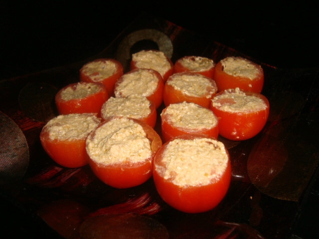 Tomates cerises à l&rsquo;olivade verte