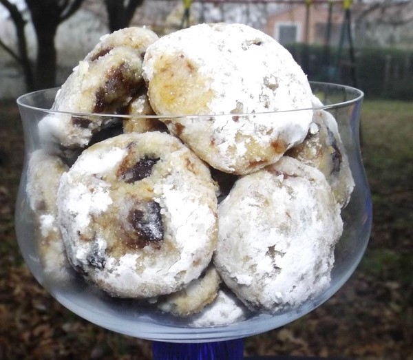 Amaretti aux pruneaux et au citron