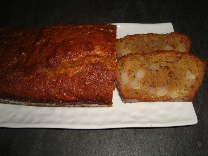 Cake à la banane et au caramel au beurre salé