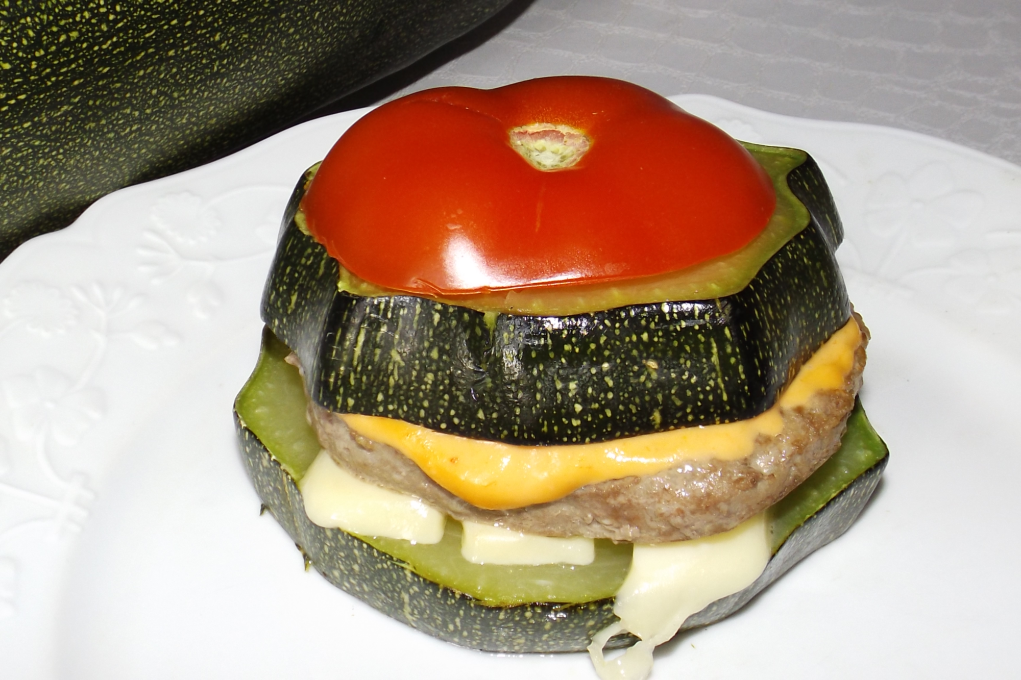 Hamburger de courgette : recette gourmande et allégée