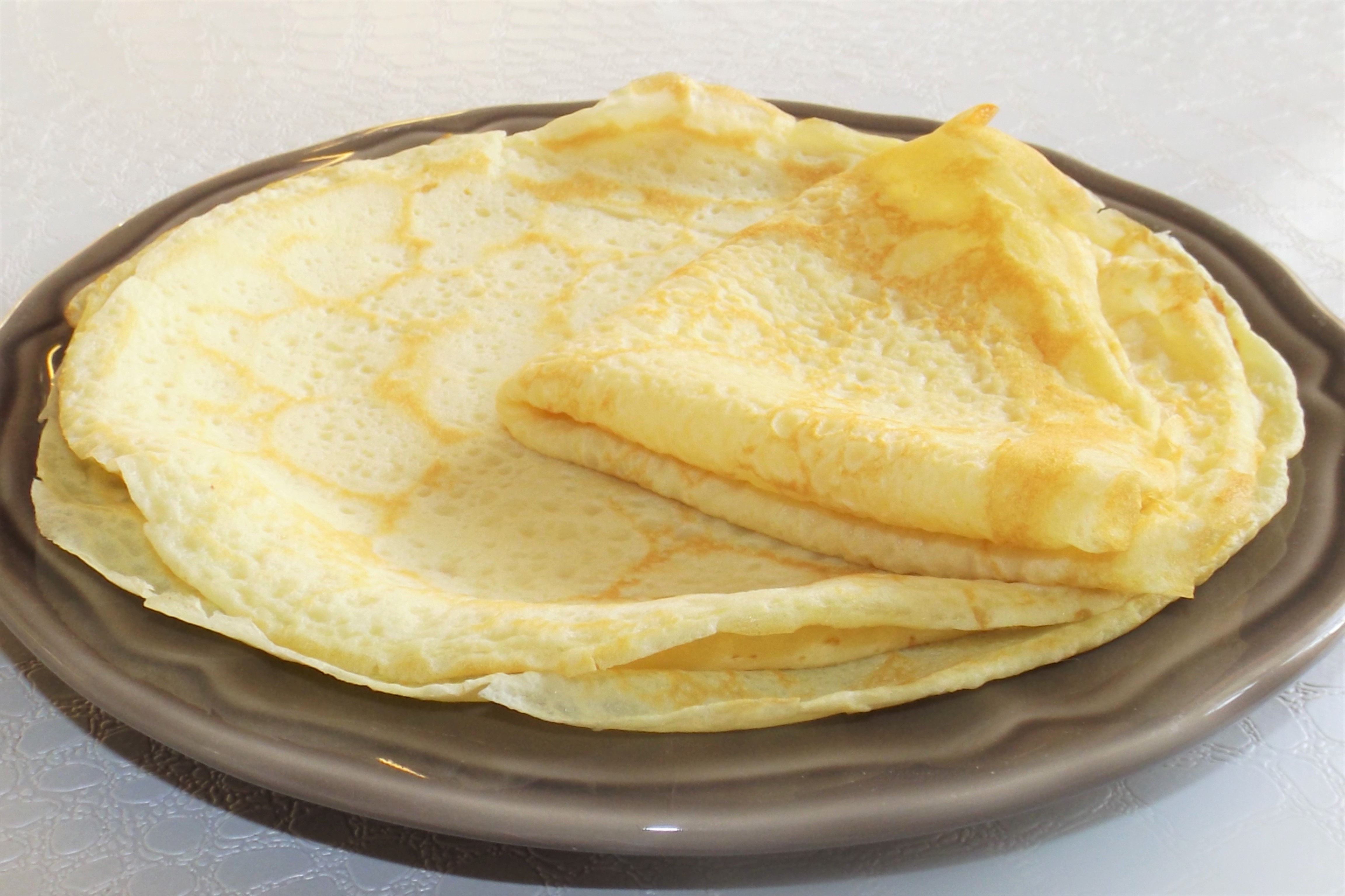 Crêpes de Christian (avec ou sans Thermomix)