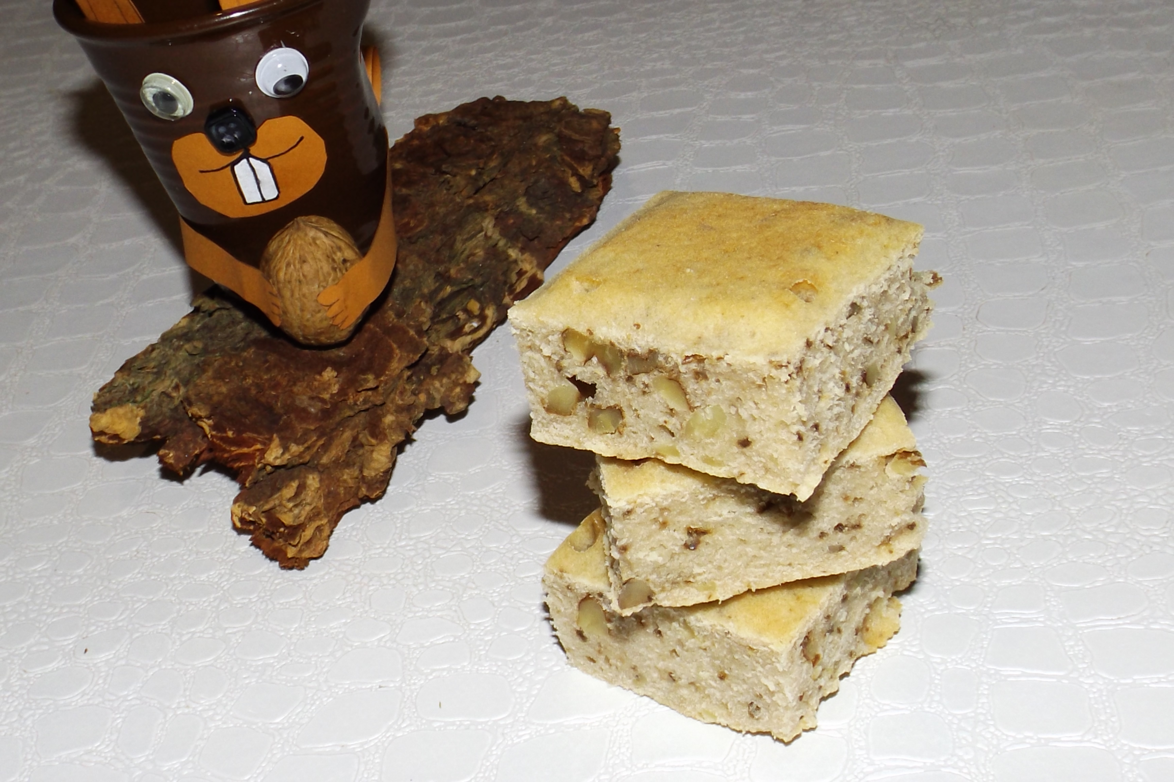 Gâteau du matin aux noisettes