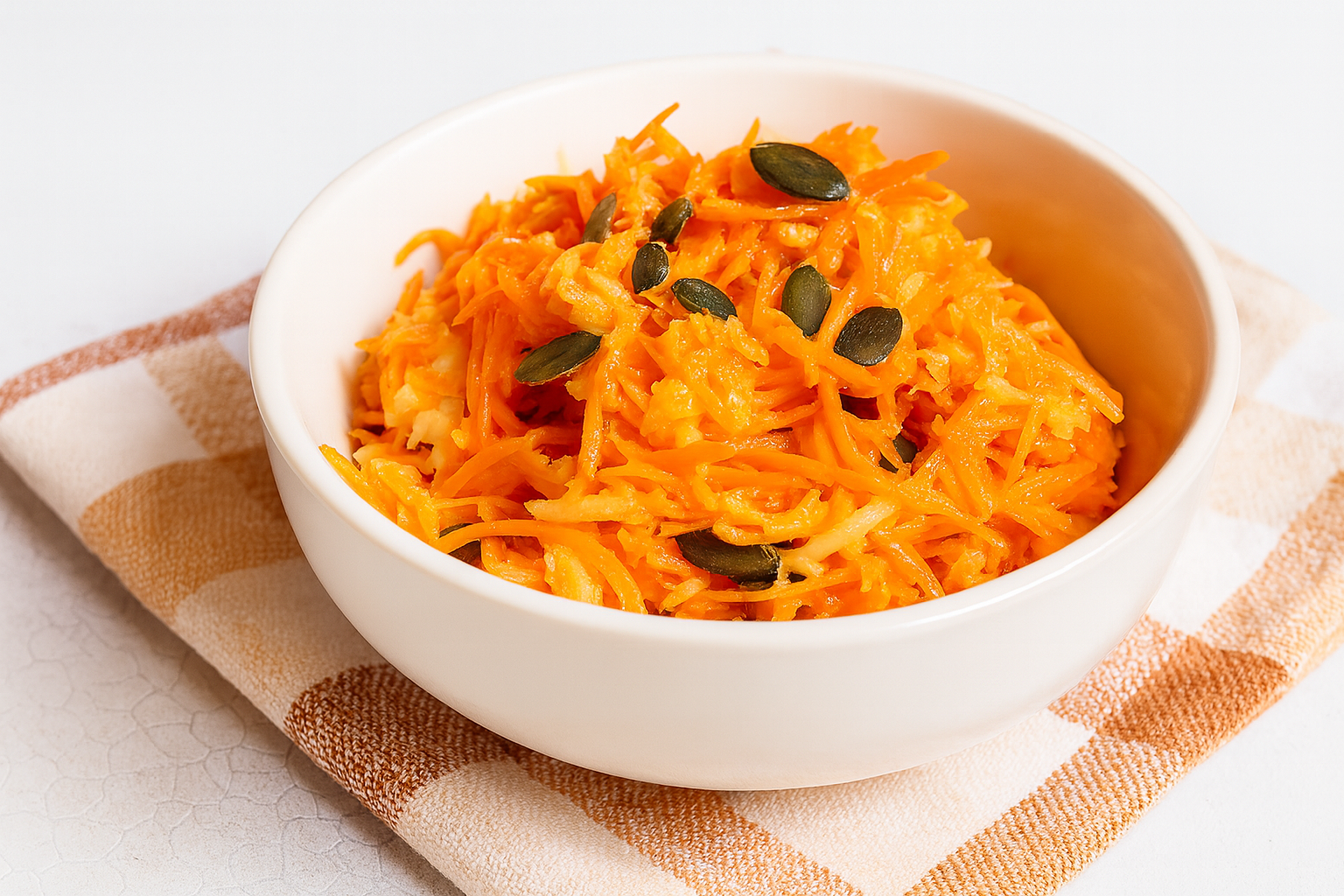 Salade de carotte et de navet râpés (Recette Facile et Rapide)