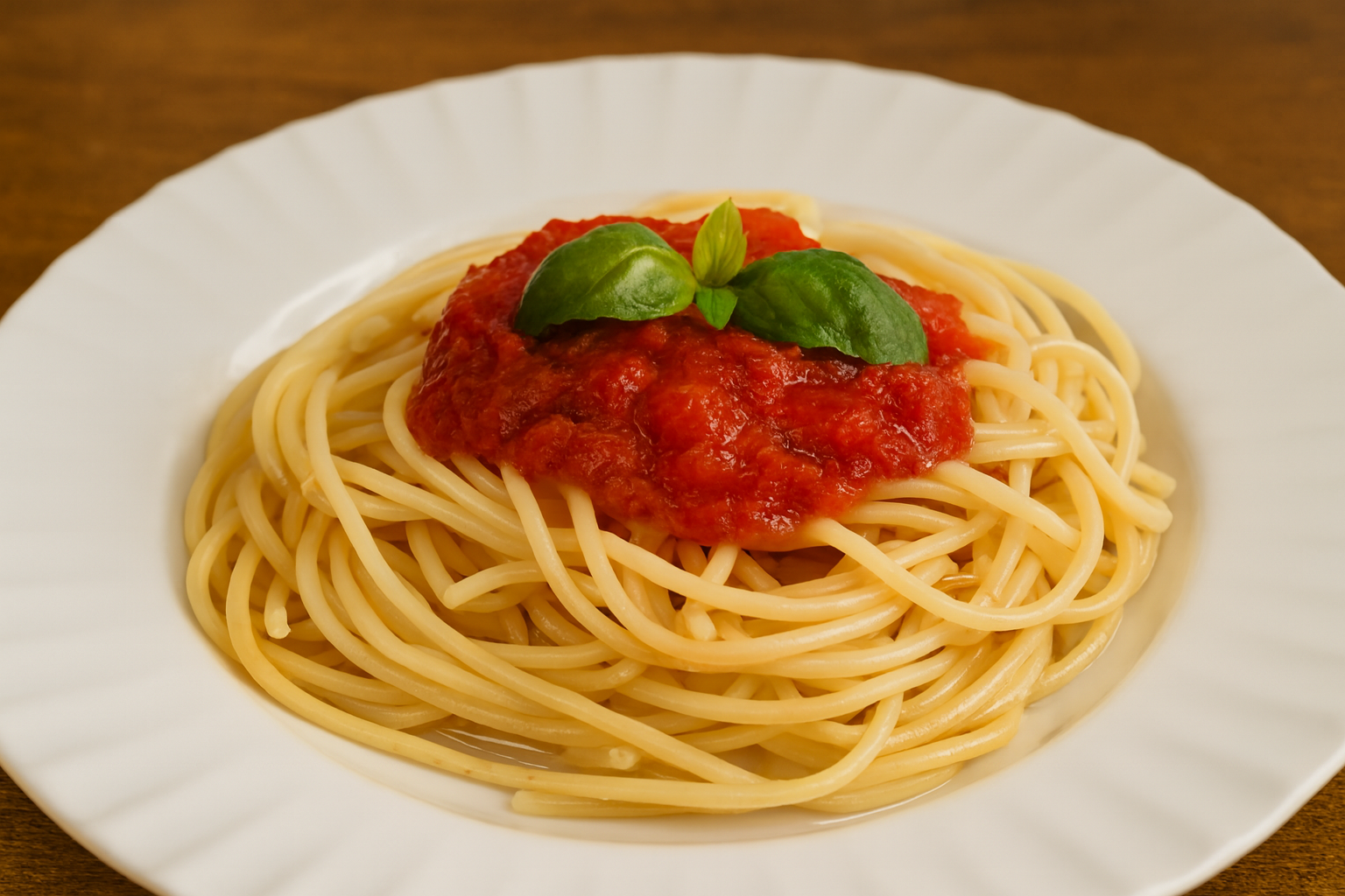 Spaghetti al pomodoro : recette italienne simple et authentique