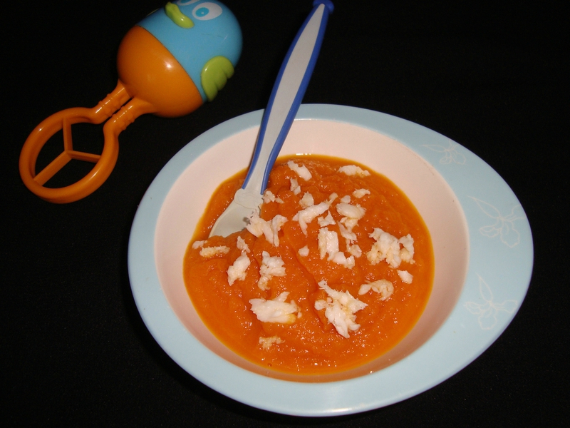 Duo orange (carotte-patate douce)          Dès 6 mois