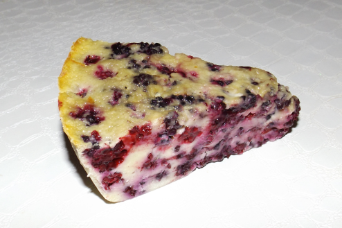 Flognarde aux mûres sauvages