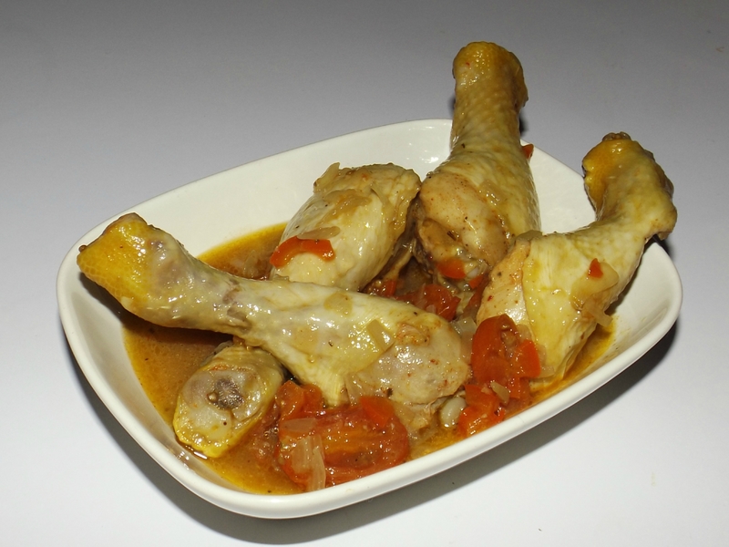 Pilons de poulet aux épices CAJUN et aux tomates cerises (sac cuisson au four)