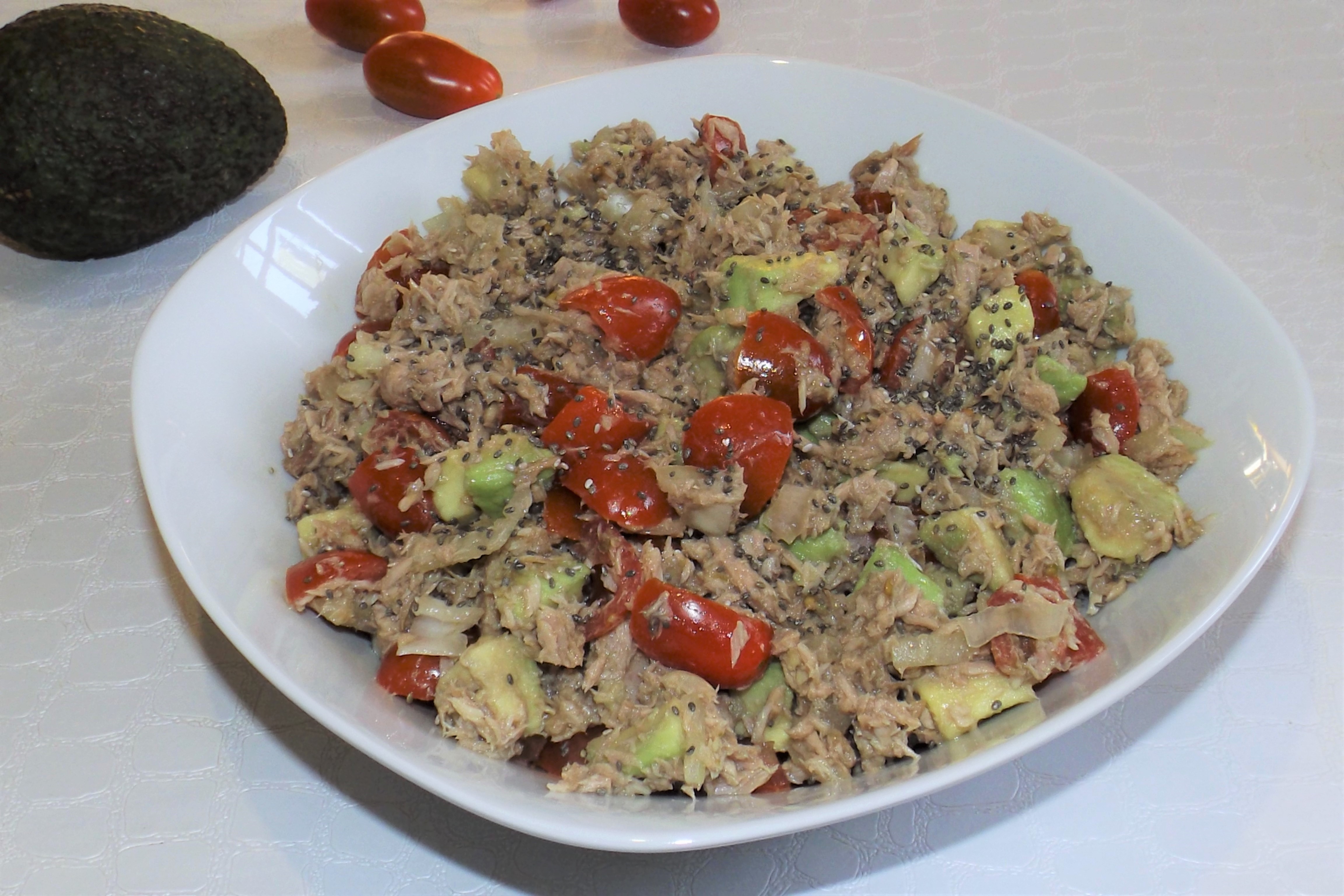 Salade Légère d&rsquo;Avocat au Thon