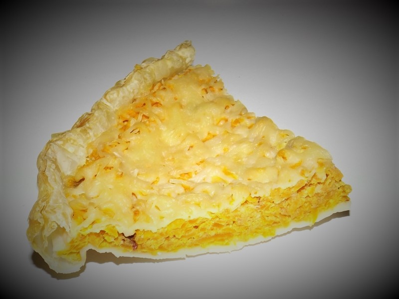 Tarte aux carottes au cumin et au piment d&rsquo;Espelette