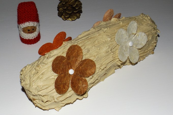 Bûche roulée au café et mascarpone (avec ou sans Thermomix)