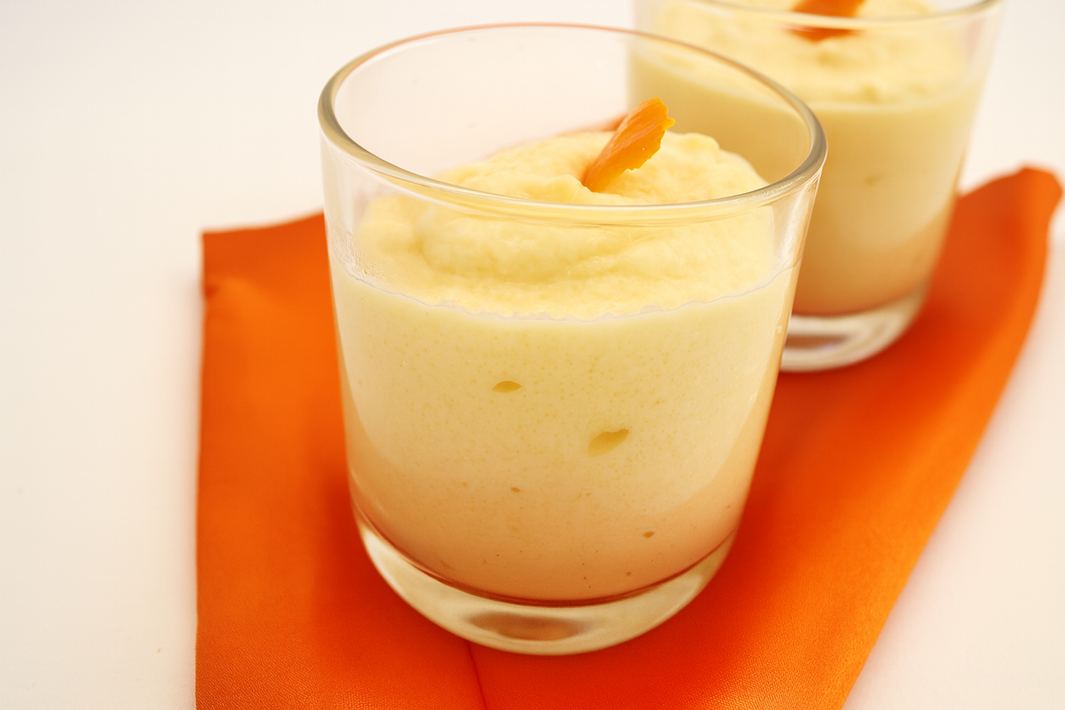 Crème de semoule à l&rsquo;orange (recette allégée)