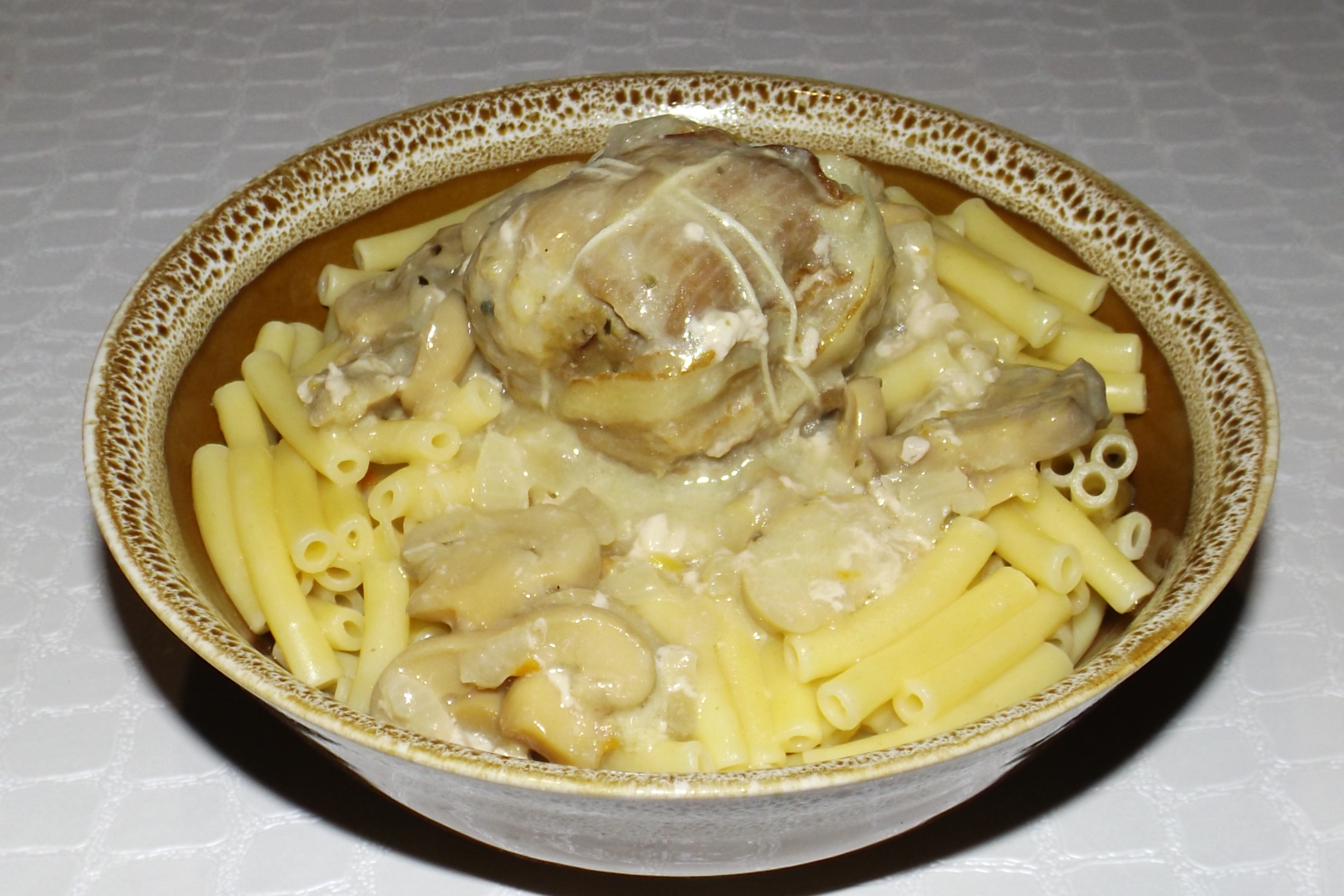 Paupiettes de veau sauce au poivre vert