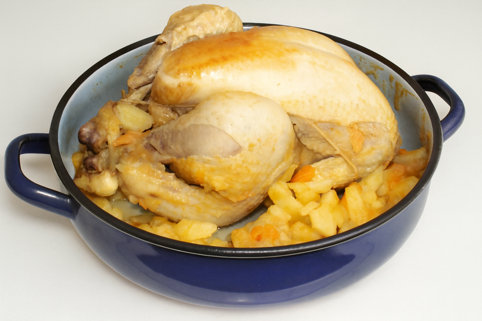 Poulet Rôti aux Deux Patates – Recette Familiale Gourmande