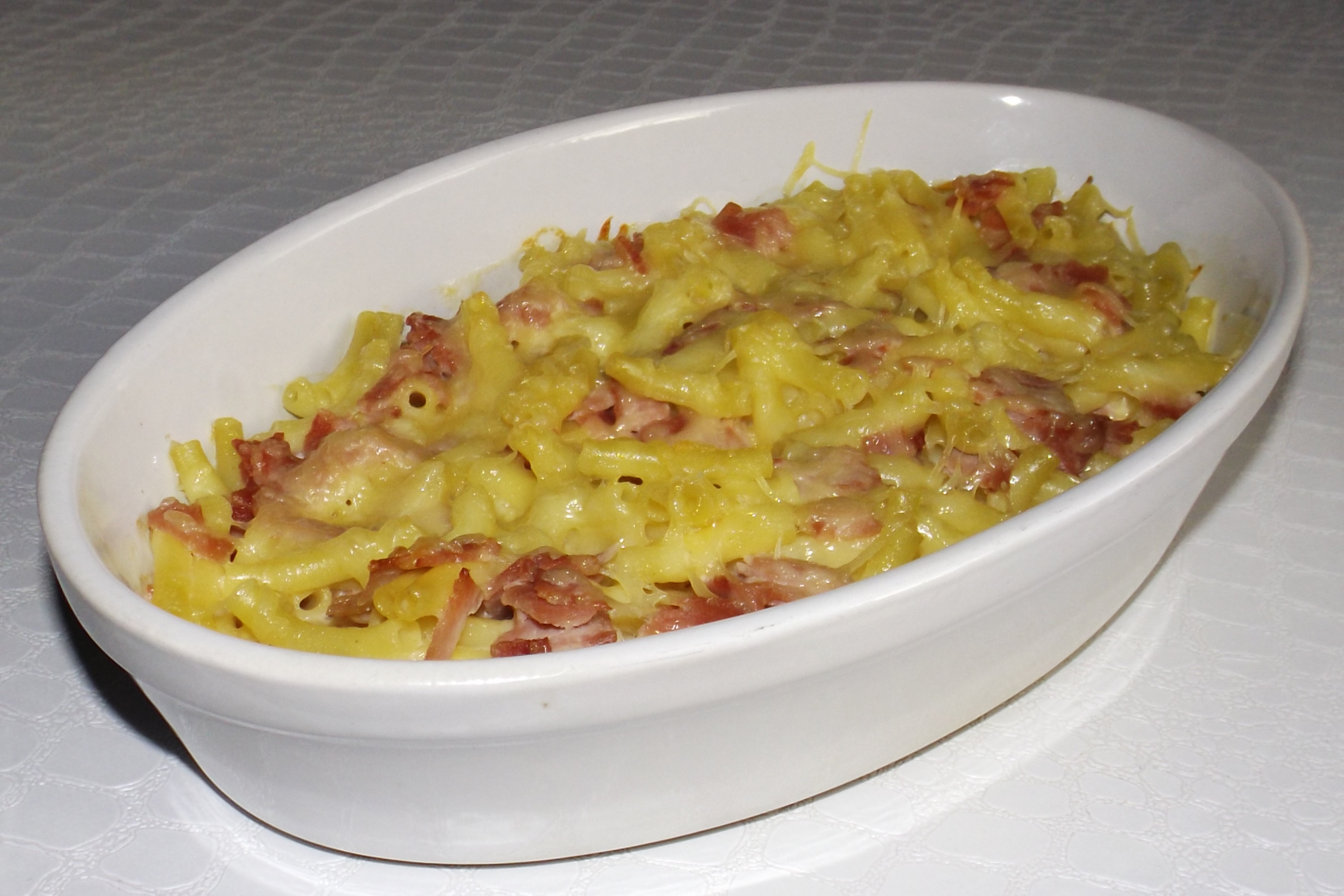 Gratin de macaroni au jambon SIMPLISSIME