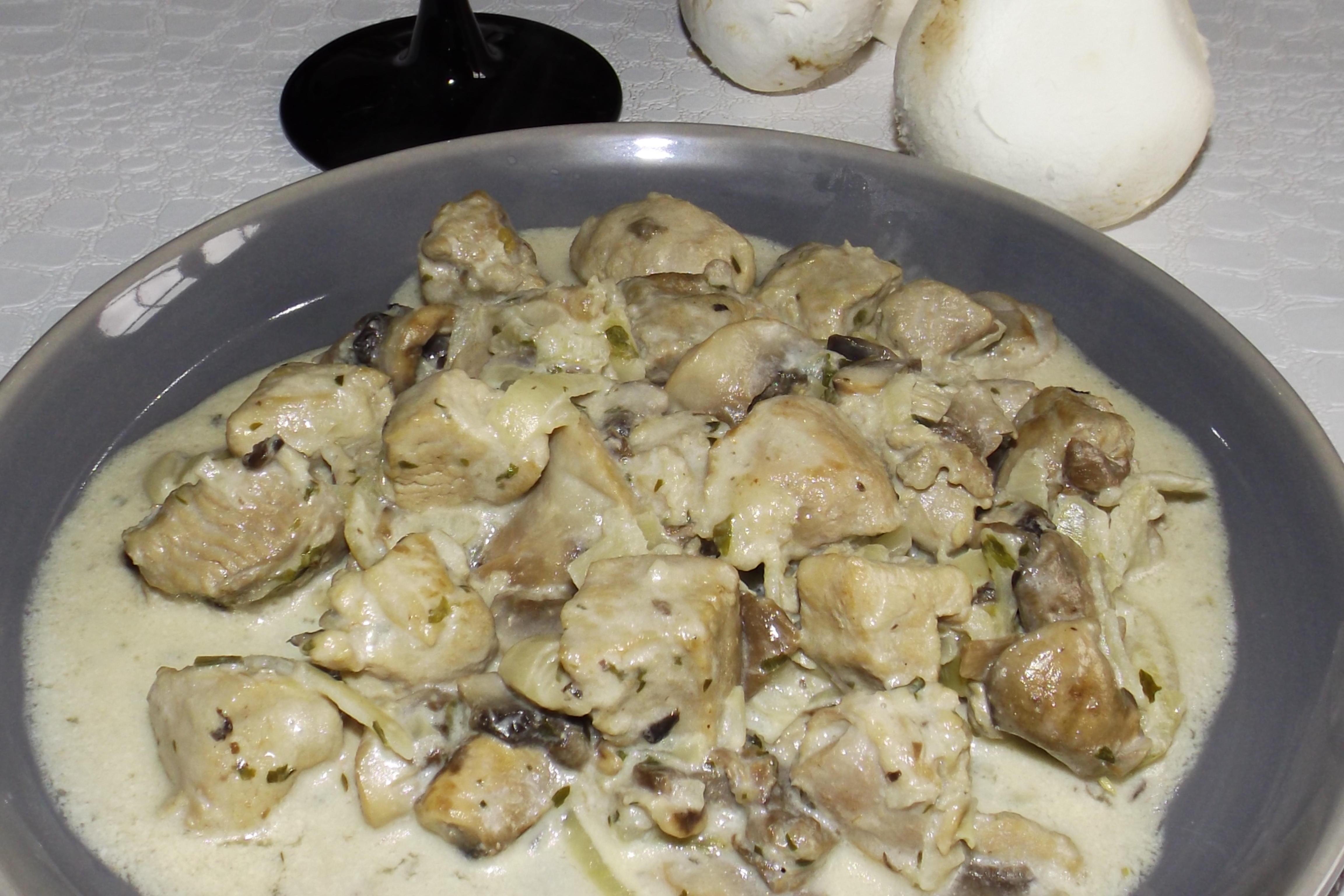 Sauté de dinde aux champignons (recette inratable express)