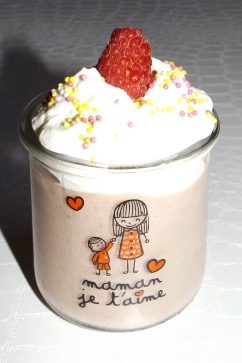 Crème liégeoise aux fruits rouges