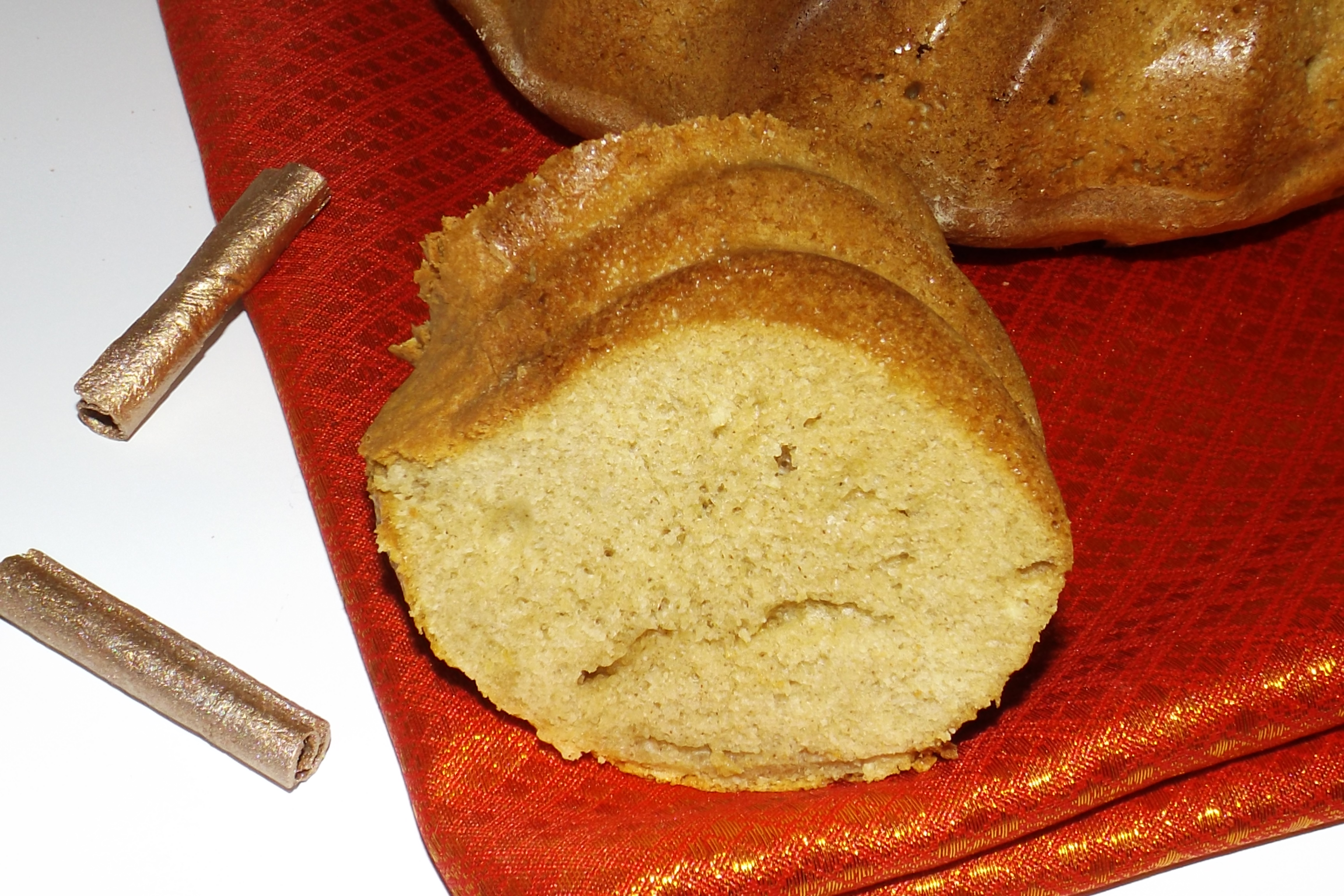 Mouskoutchou au chocolat blanc, vanille et cannelle