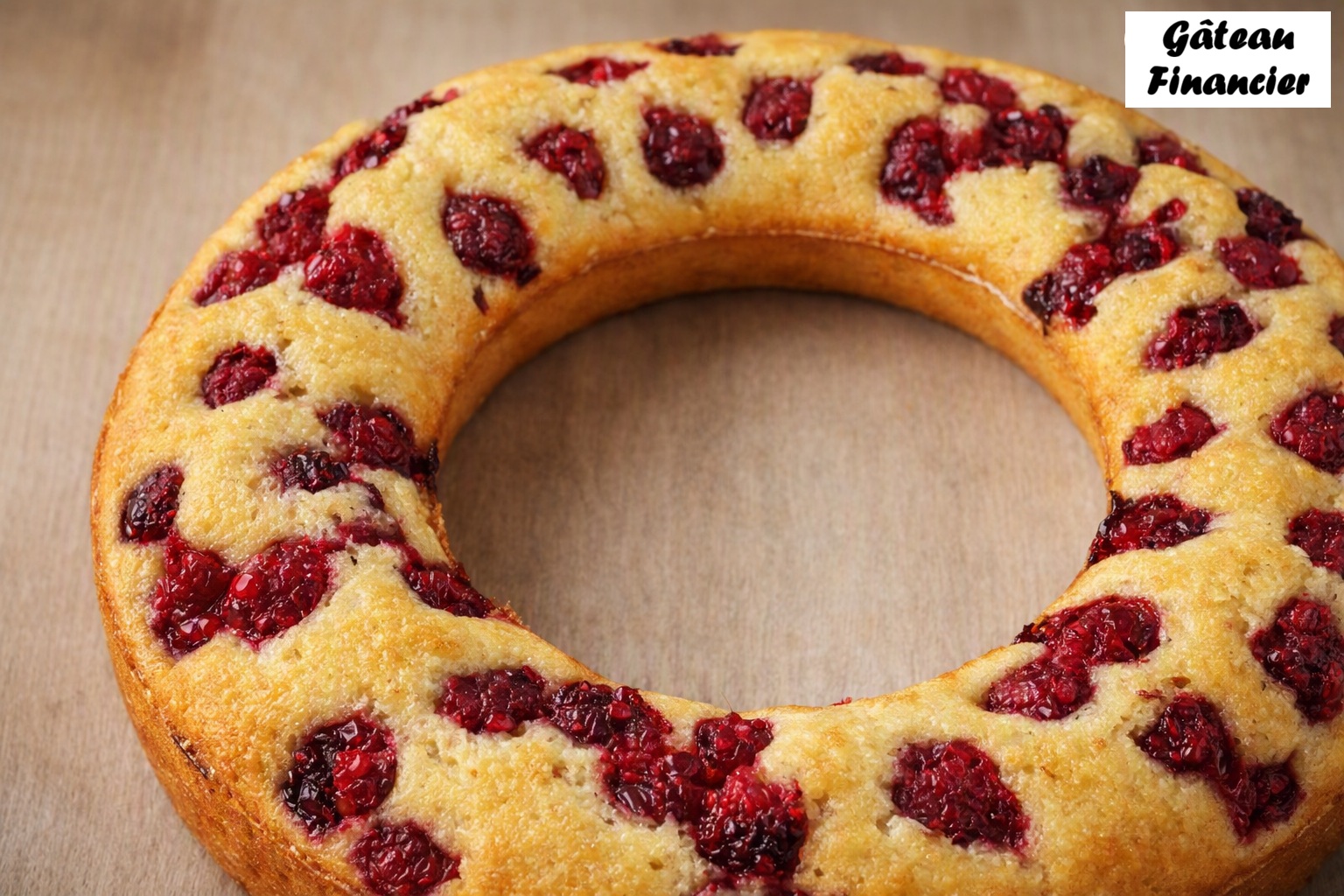 Financier aux framboises : recette facile et gourmande de Cyril Lignac