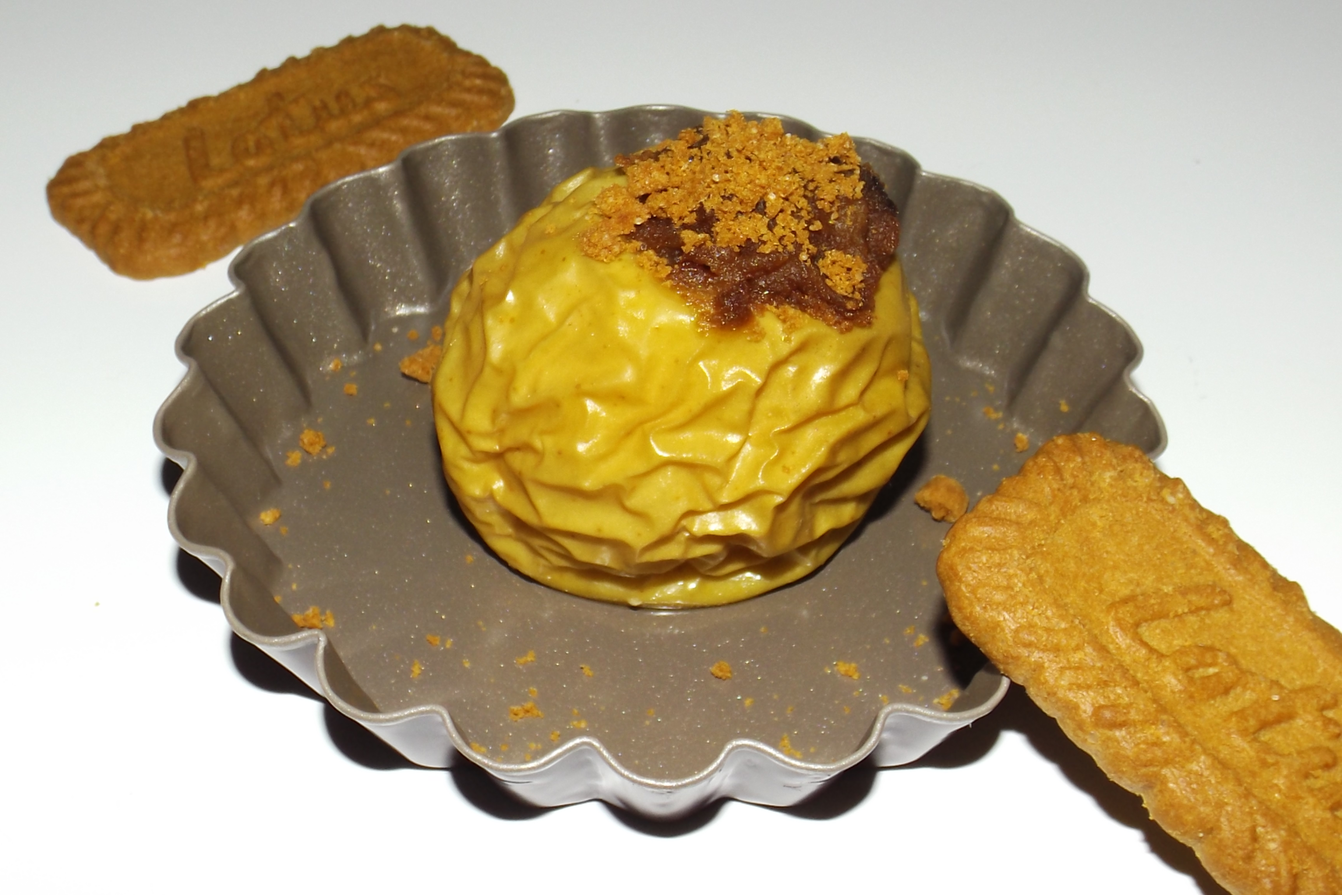 Pommes au four au crumble de spéculoos